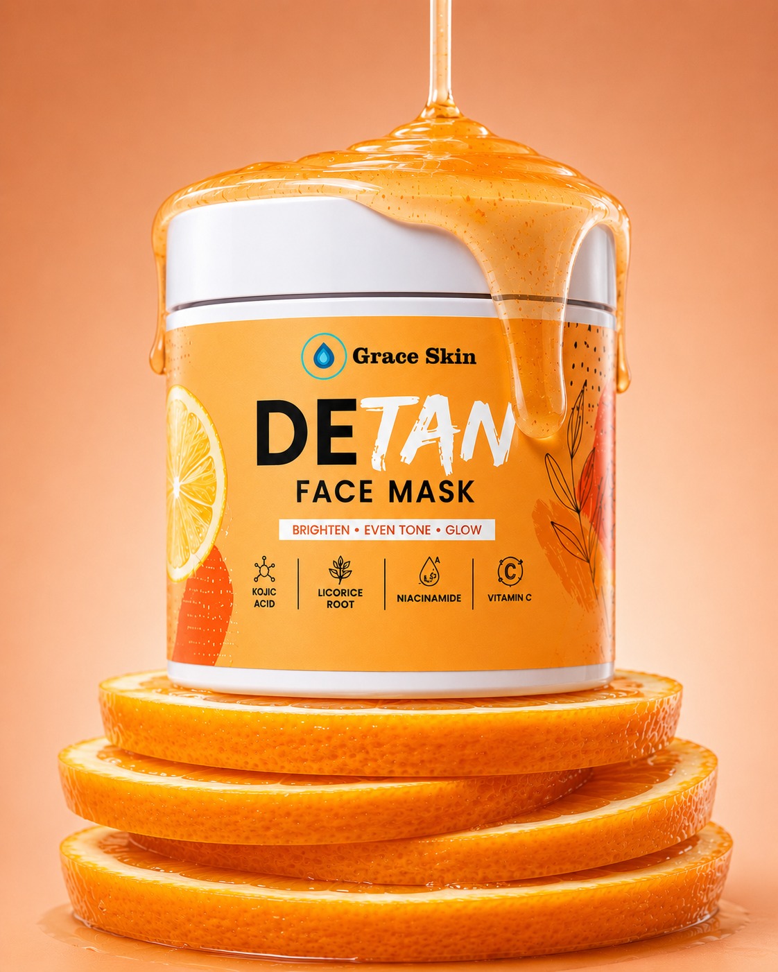 Grace De-Tan Face Mask